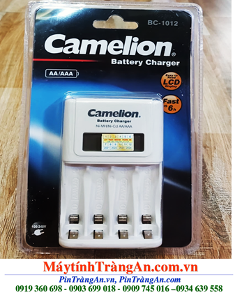 Camelion BC-1012, Máy sạc nhanh có màn hình LCD Camelion BC-1012 /sạc pin 4 pin AA/AAA